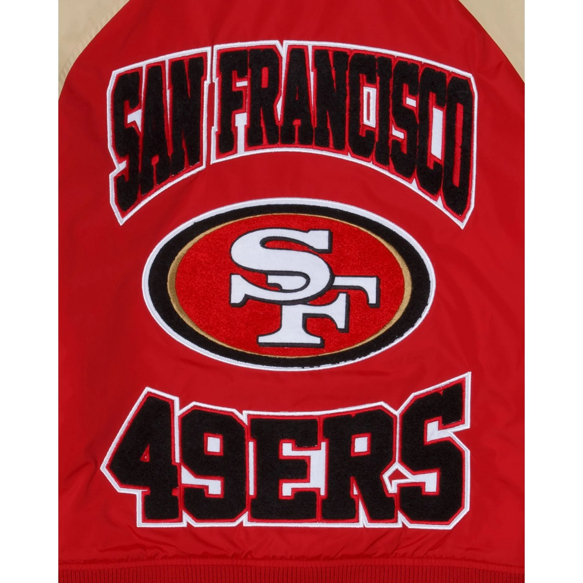 San Francisco 49ers Throwback Women's Jacket sold by New Era product image thumbnail 4