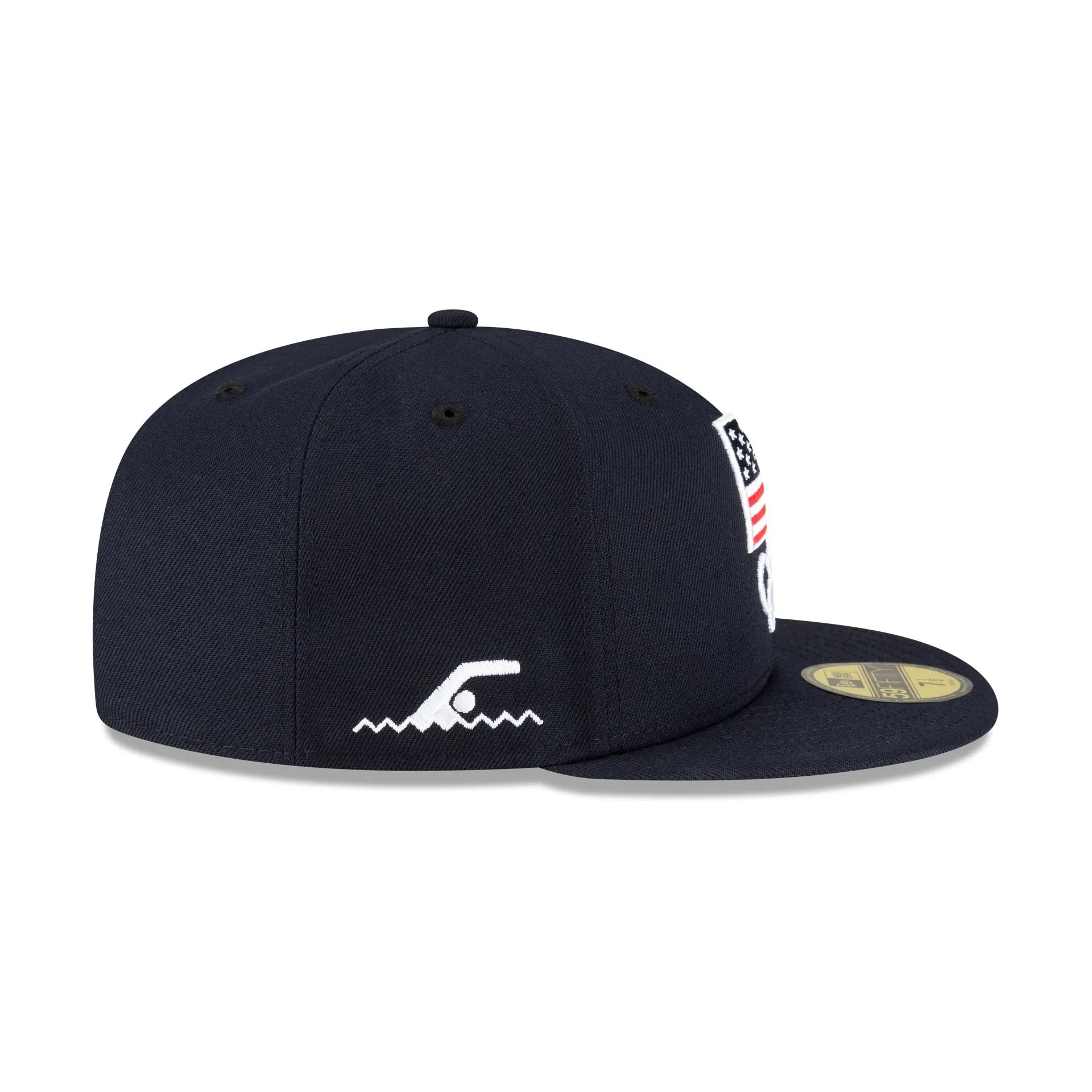 Team USA Swimming Navy 59FIFTY Fitted Hat sold by New Era product image thumbnail 4