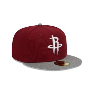 Houston Rockets Color Pack Red 59FIFTY Fitted Hat sold by New Era