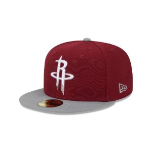 Houston Rockets Color Pack Red 59FIFTY Fitted Hat sold by New Era