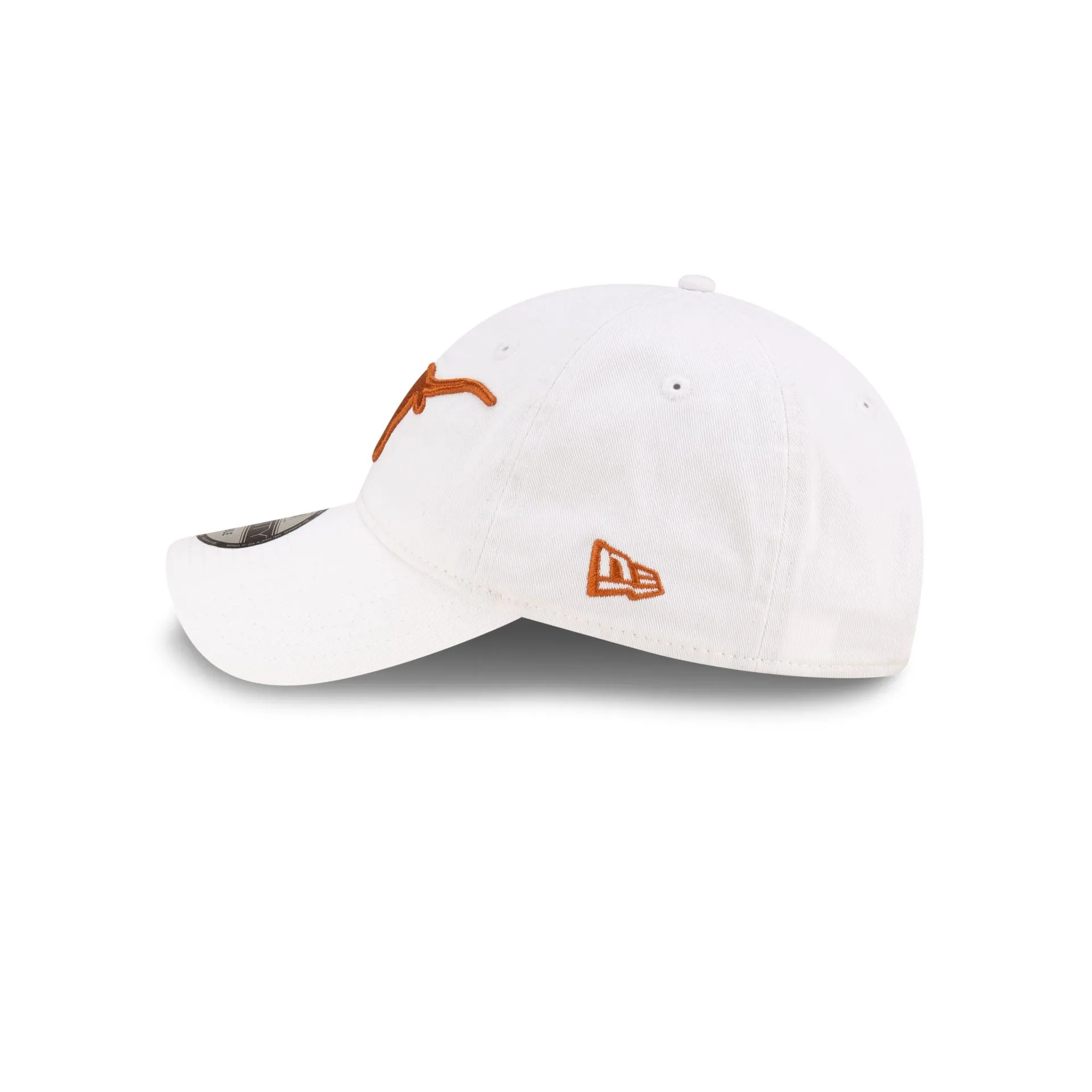 Texas Longhorns White 9TWENTY Adjustable Hat sold by New Era product image thumbnail 4