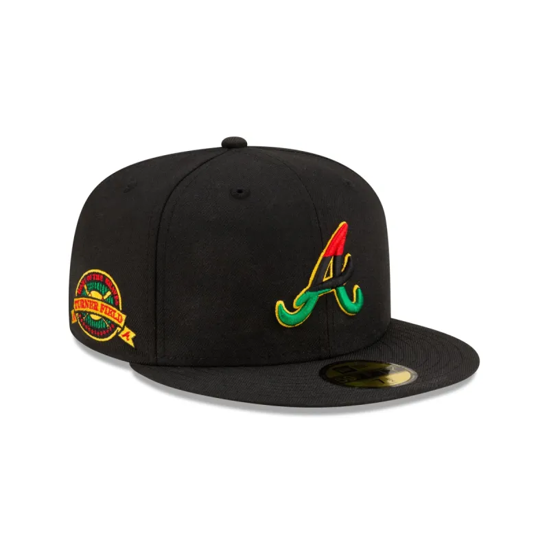 Just Caps Freedom Day Atlanta Braves 59FIFTY Fitted Hat sold by New Era
