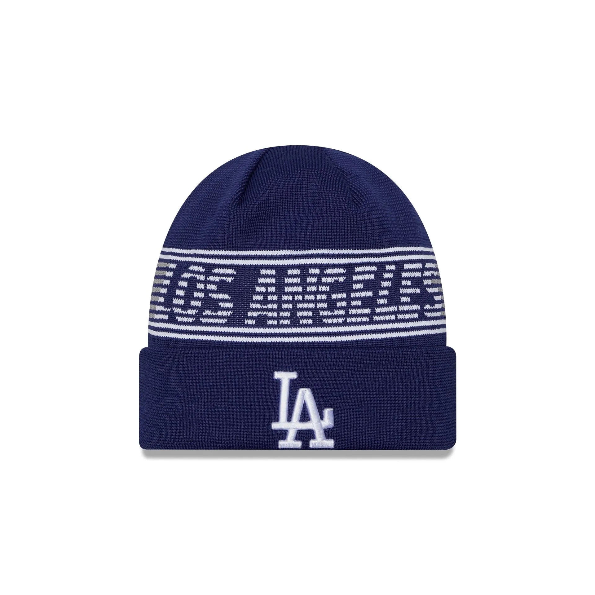 Los Angeles Dodgers 2024 Clubhouse Cuff Knit Hat sold by New Era