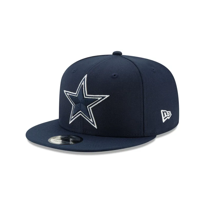 Dallas Cowboys Navy 9FIFTY Snapback Hat sold by New Era