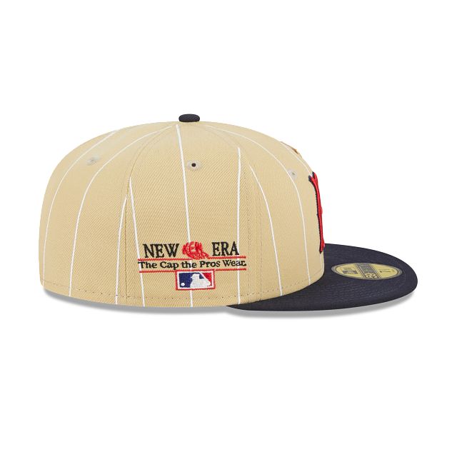 Boston Red Sox Pinstripe 59FIFTY Fitted Hat sold by New Era product image thumbnail 4