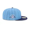 Chicago Cubs Throwback Pinstripe 59FIFTY Fitted Hat sold by New Era
