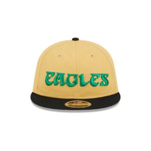 Philadelphia Eagles Sepia Retro Crown 9FIFTY Snapback Hat sold by New Era