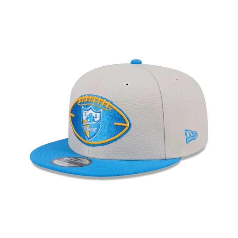 Los Angeles Chargers 2024 Historic Sideline 9FIFTY Snapback Hat sold by New Era