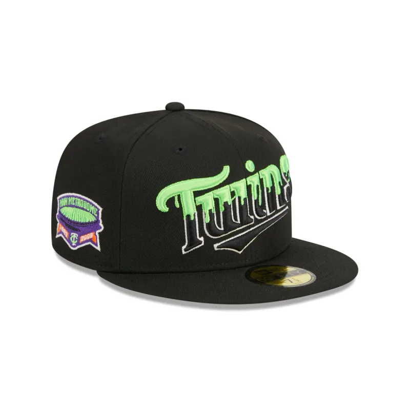 Minnesota Twins Slime Drip 59FIFTY Fitted Hat sold by New Era
