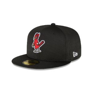 St. Louis Cardinals 2023 Clubhouse Black 59FIFTY Fitted Hat sold by New Era