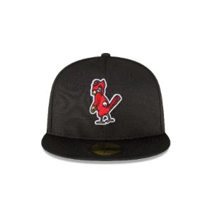 St. Louis Cardinals 2023 Clubhouse Black 59FIFTY Fitted Hat sold by New Era