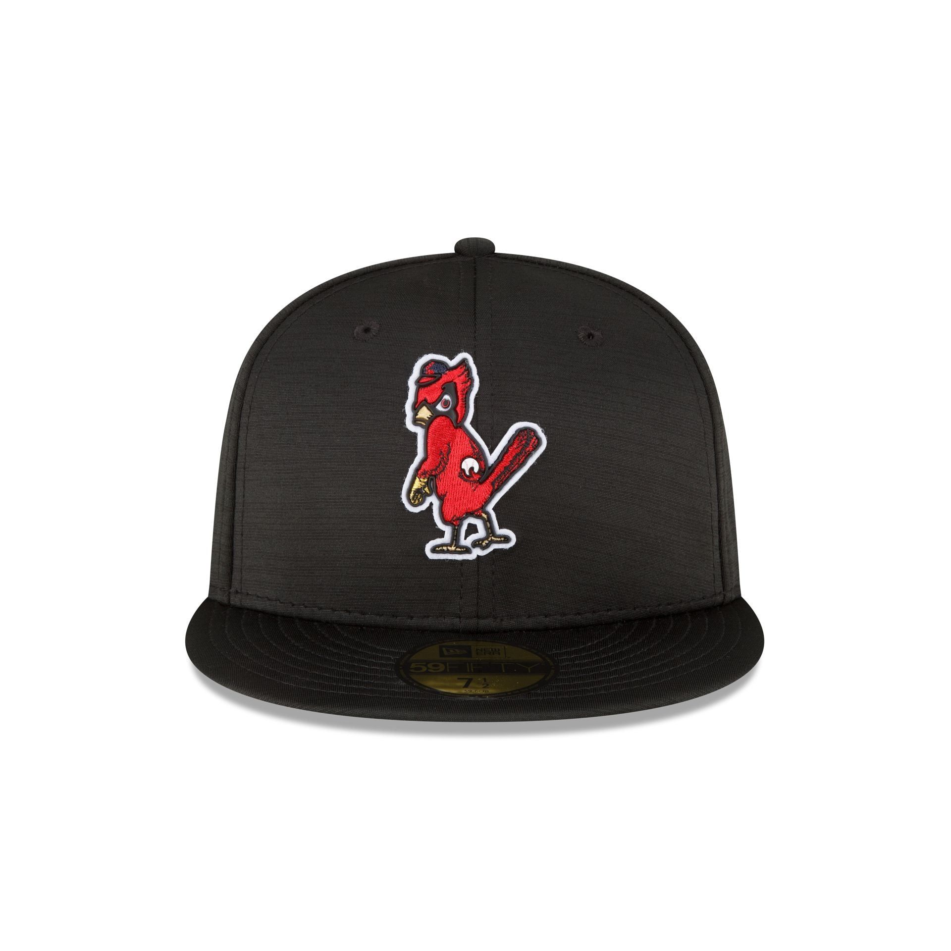St. Louis Cardinals 2023 Clubhouse Black 59FIFTY Fitted Hat sold by New Era product image thumbnail 2