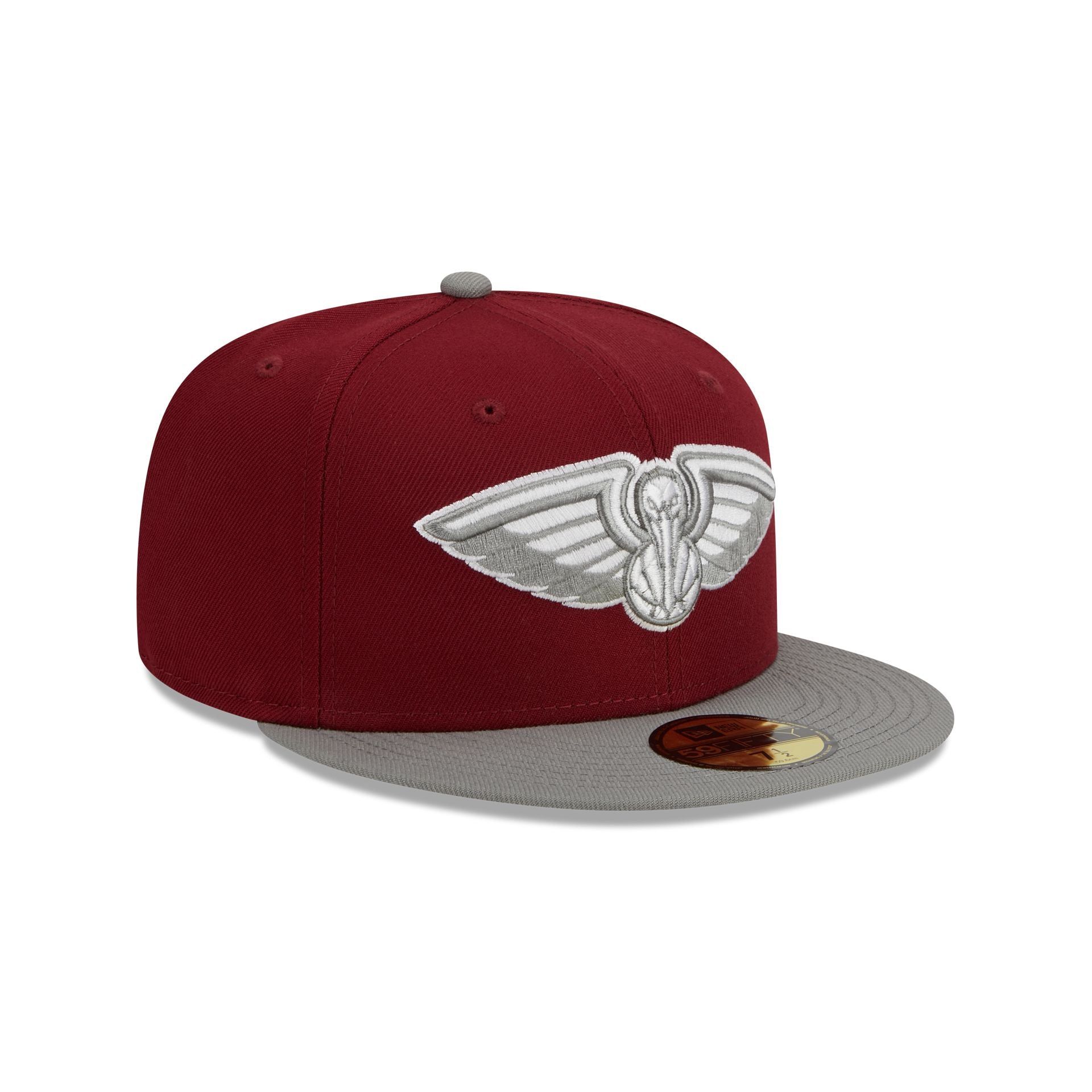 New Orleans Pelicans Color Pack Red 59FIFTY Fitted Hat sold by New Era product image thumbnail 3