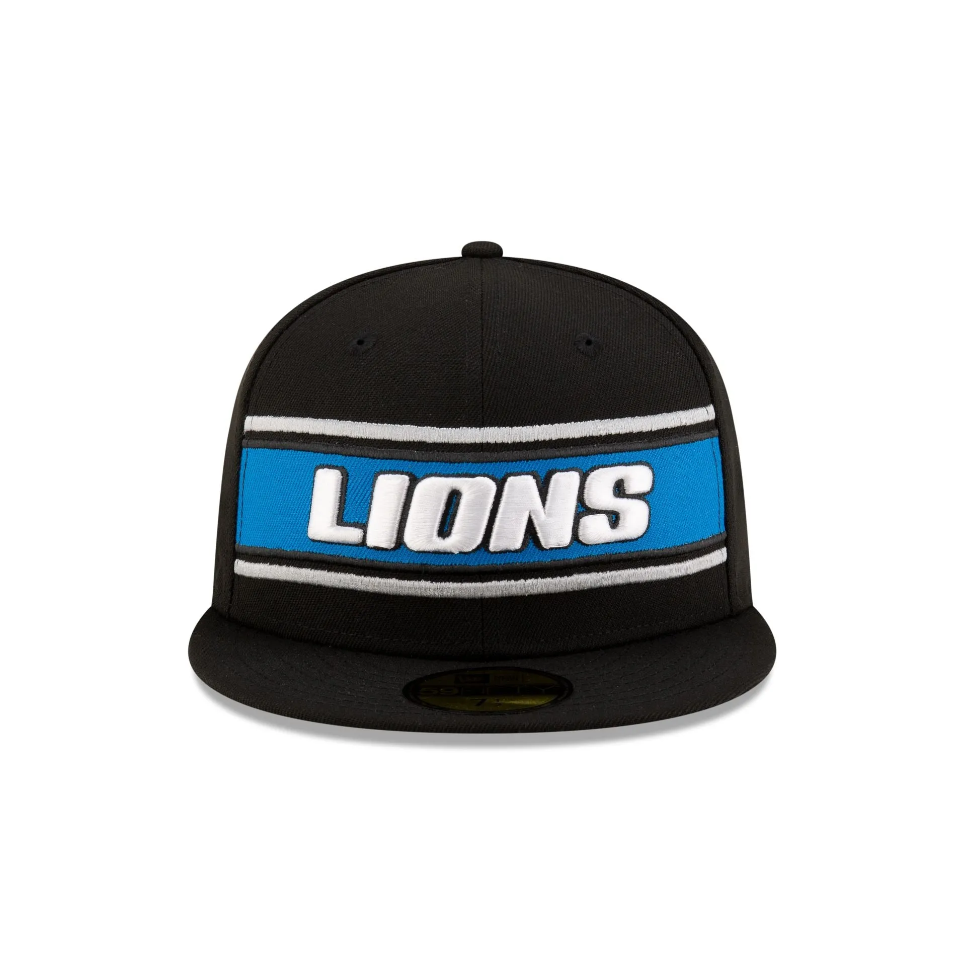 Detroit Lions 2024 Sideline Black 59FIFTY Fitted Hat sold by New Era product image thumbnail 2