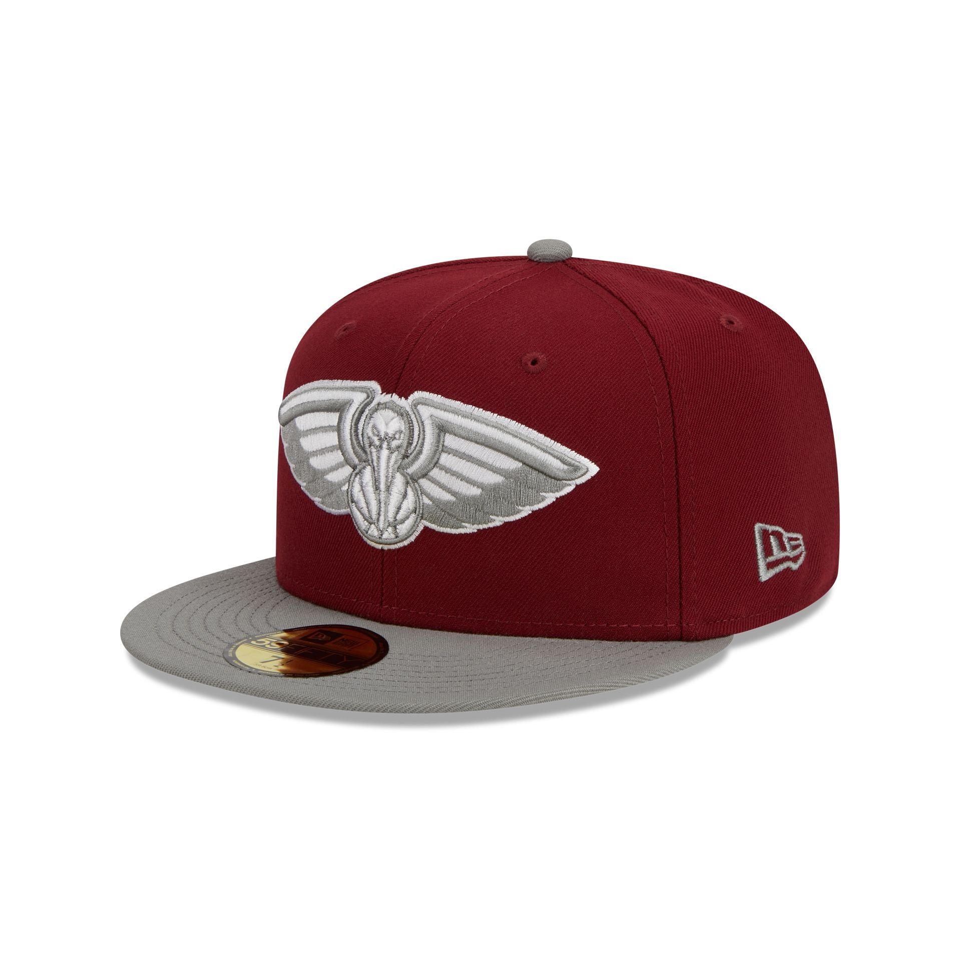 New Orleans Pelicans Color Pack Red 59FIFTY Fitted Hat sold by New Era