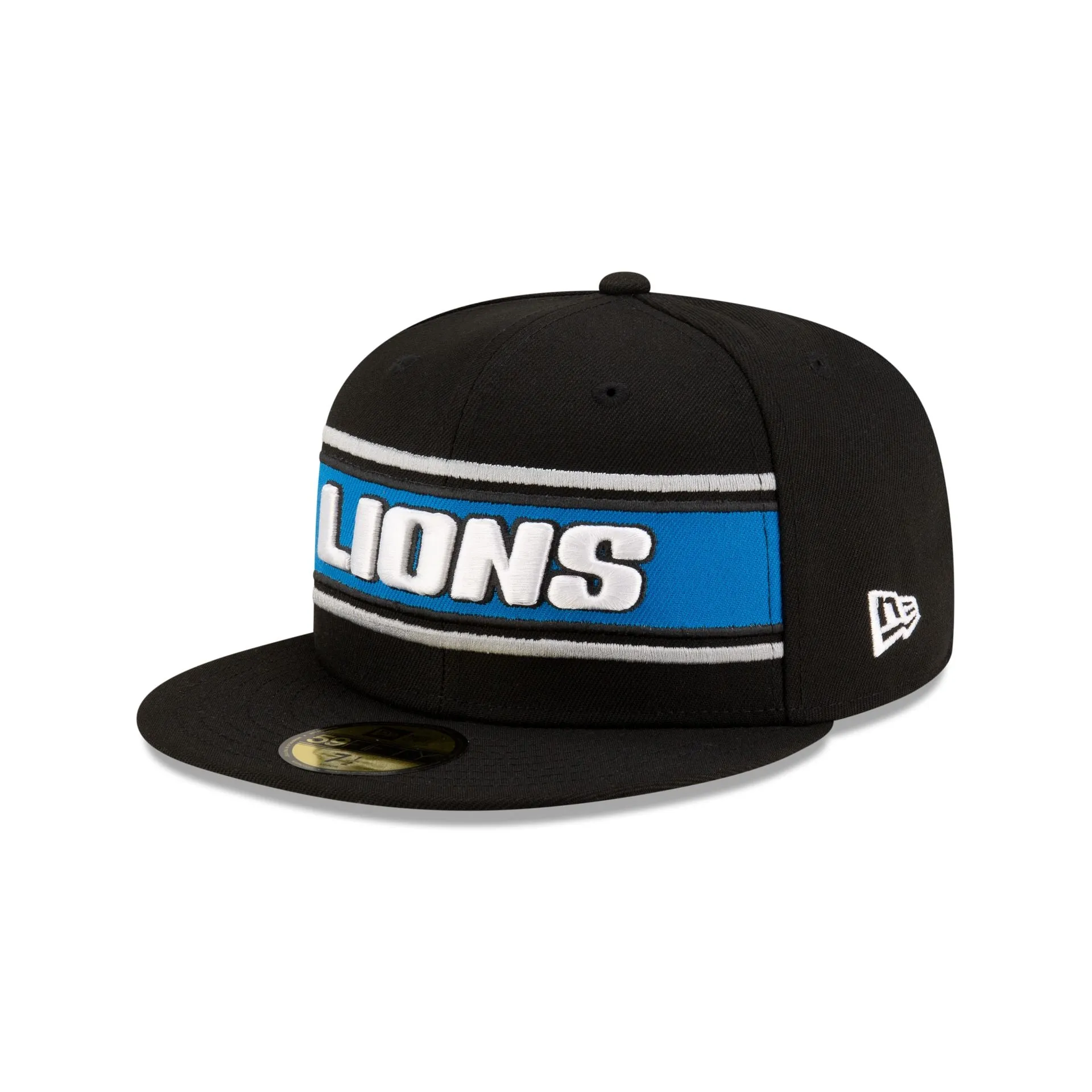 Detroit Lions 2024 Sideline Black 59FIFTY Fitted Hat sold by New Era product image thumbnail 3