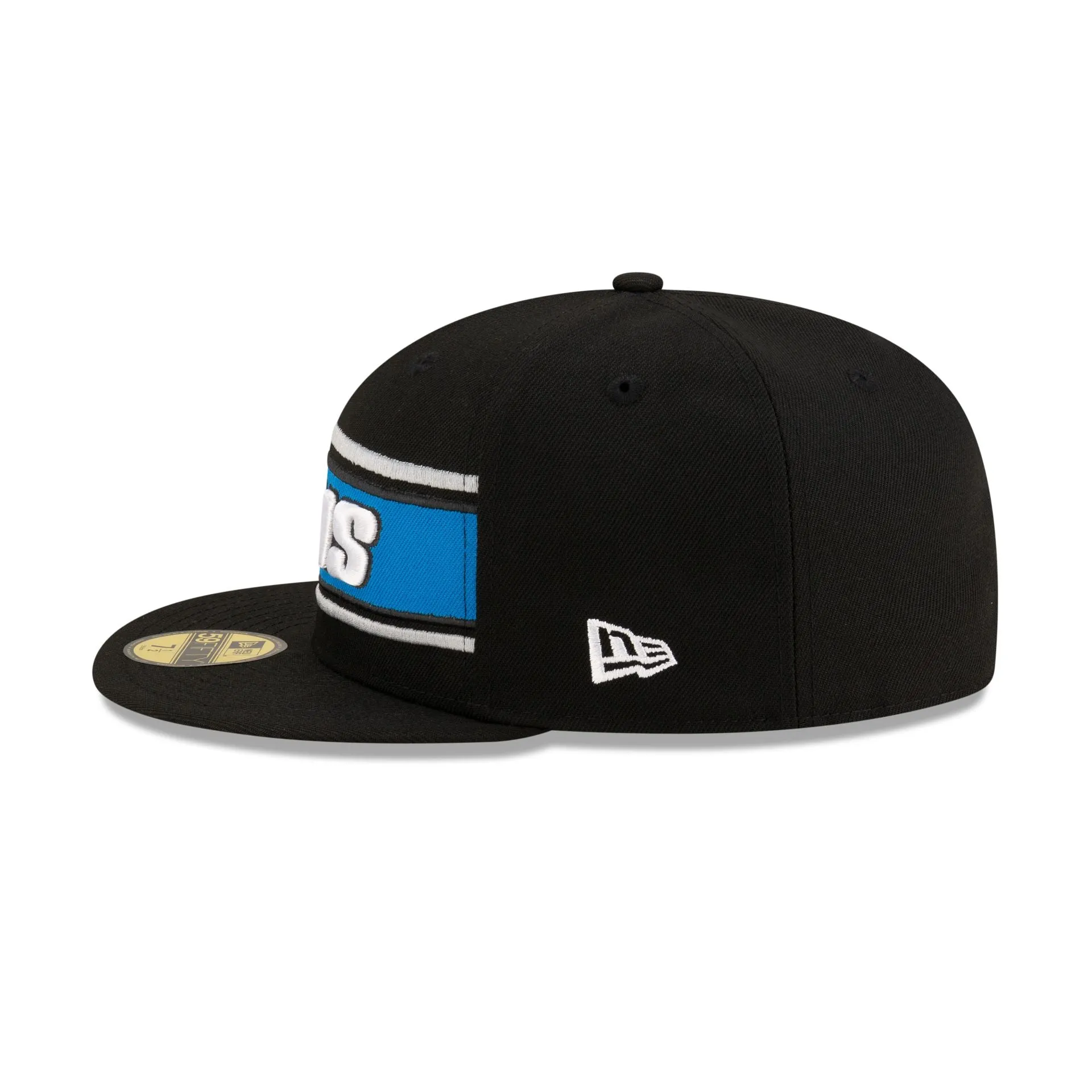 Detroit Lions 2024 Sideline Black 59FIFTY Fitted Hat sold by New Era product image thumbnail 5