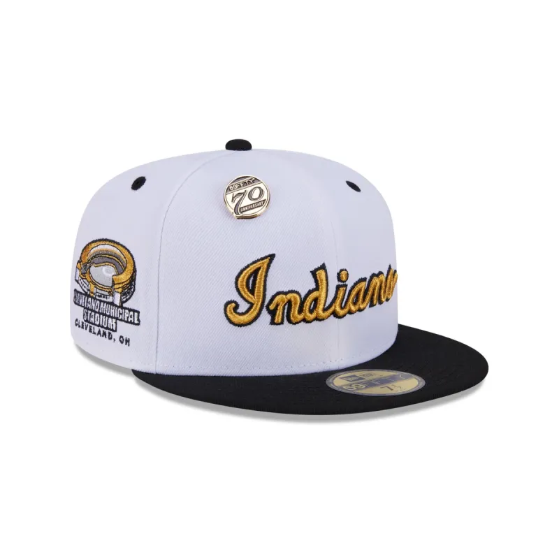 Cleveland Guardians 70th Anniversary 59FIFTY Fitted Hat made by New Era