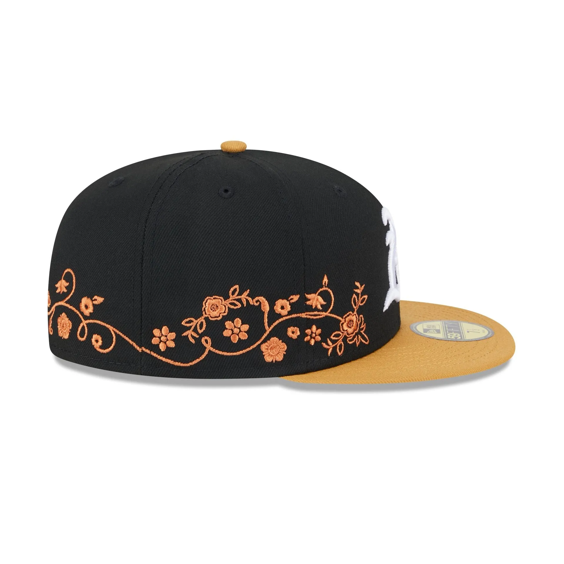 Oakland Athletics Floral Vine 59FIFTY Fitted Hat sold by New Era product image thumbnail 5