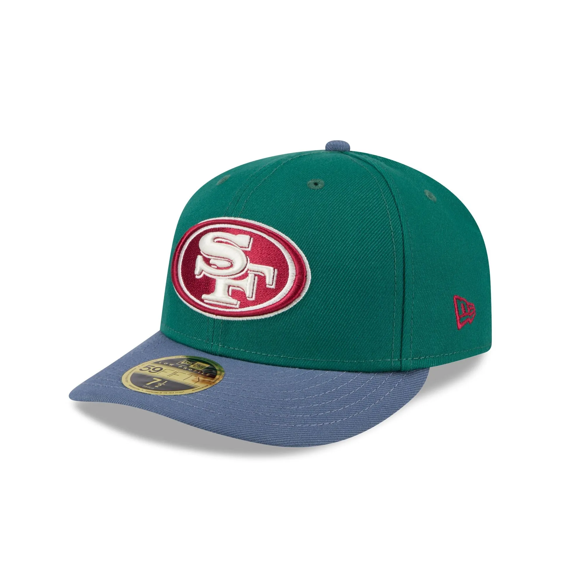 San Francisco 49ers Green Gemstone Low Profile 59FIFTY Fitted Hat sold by New Era product image thumbnail 3