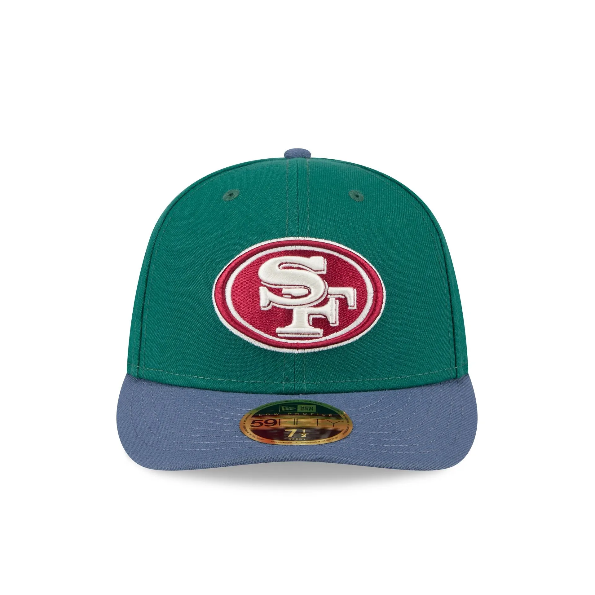 San Francisco 49ers Green Gemstone Low Profile 59FIFTY Fitted Hat sold by New Era product image thumbnail 2