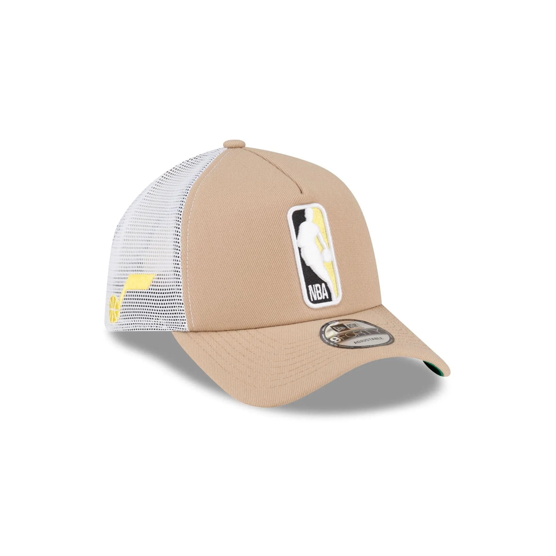 Utah Jazz Logoman 9FORTY A-Frame Snapback Hat sold by New Era