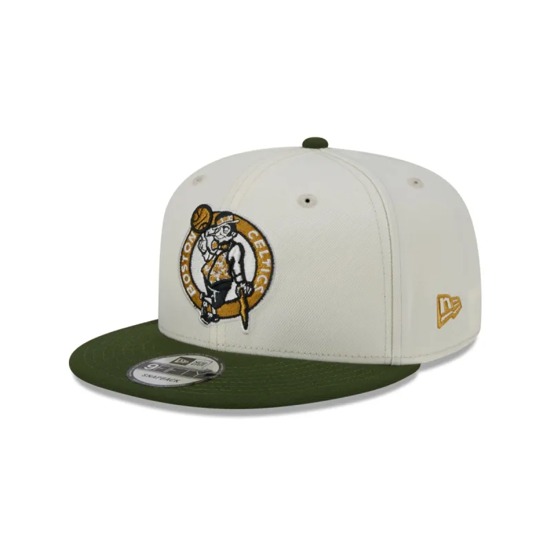 Boston Celtics Emerald 9FIFTY Snapback Hat sold by New Era
