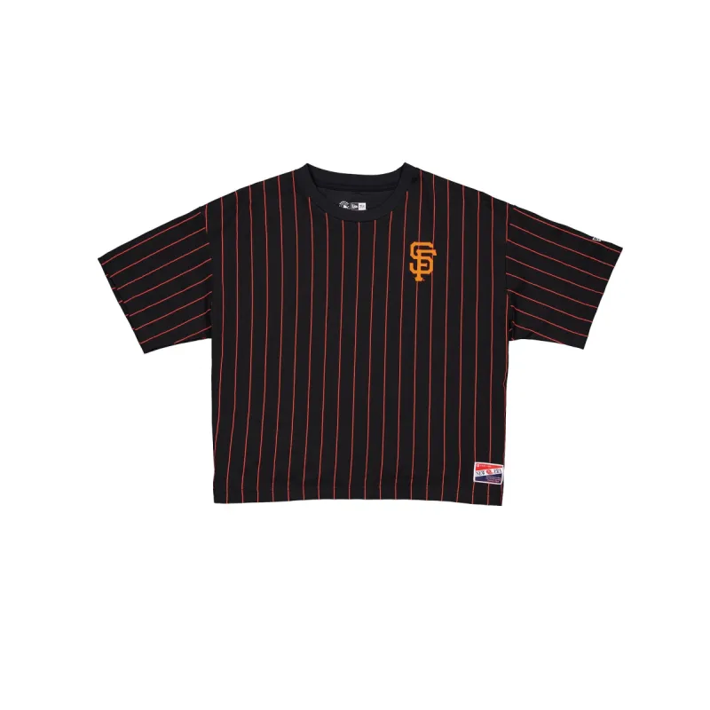 San Francisco Giants Throwback Women's T-Shirt sold by New Era