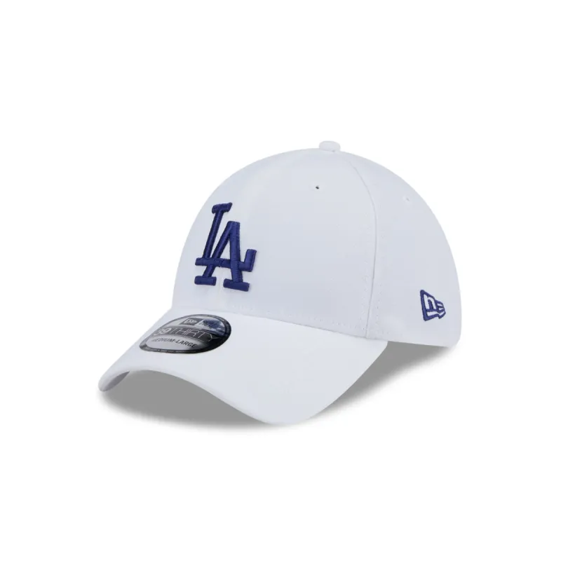 Los Angeles Dodgers Optic White 39THIRTY Stretch Fit Hat sold by New Era