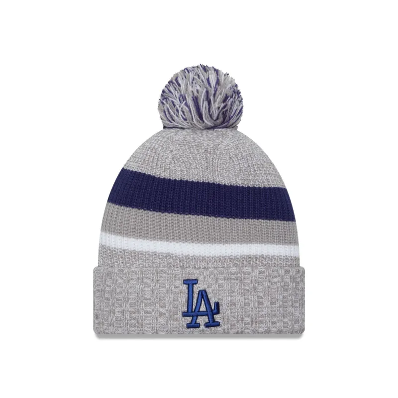 Los Angeles Dodgers Lift Pass Pom Knit Hat sold by New Era
