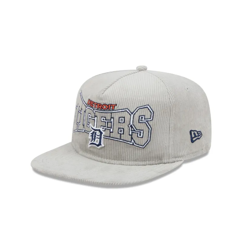 Detroit Tigers Gray Cord Golfer Hat sold by New Era