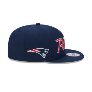 New England Patriots Script 9FIFTY Snapback Hat sold by New Era