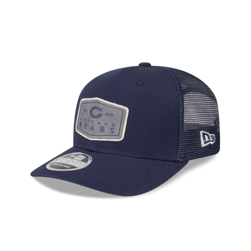 Chicago Bears Labeled 9SEVENTY Stretch-Snap Hat sold by New Era