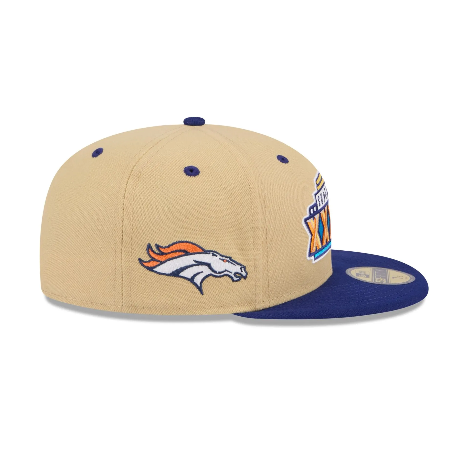 Denver Broncos Super Bowl Side Patch 59FIFTY Fitted Hat sold by New Era product image thumbnail 4