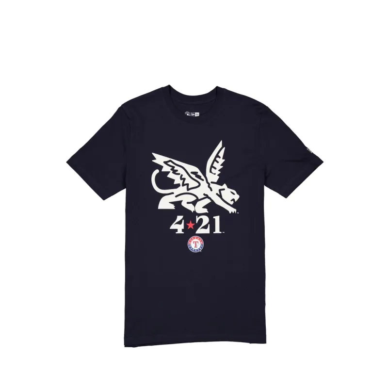 Texas Rangers City Connect Navy T-Shirt sold by New Era