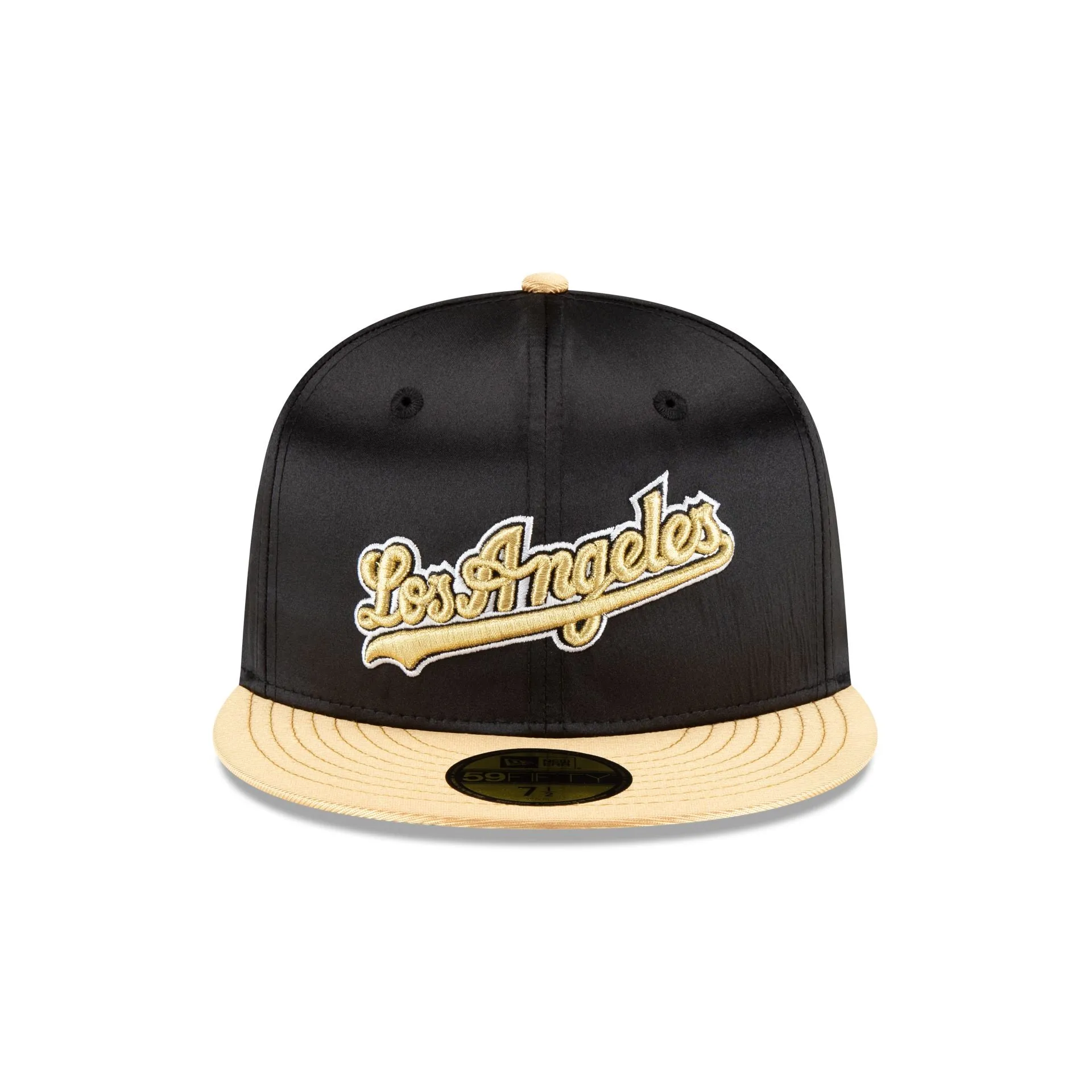 Los Angeles Dodgers Metallic Gold 59FIFTY Fitted Hat sold by New Era product image thumbnail 2