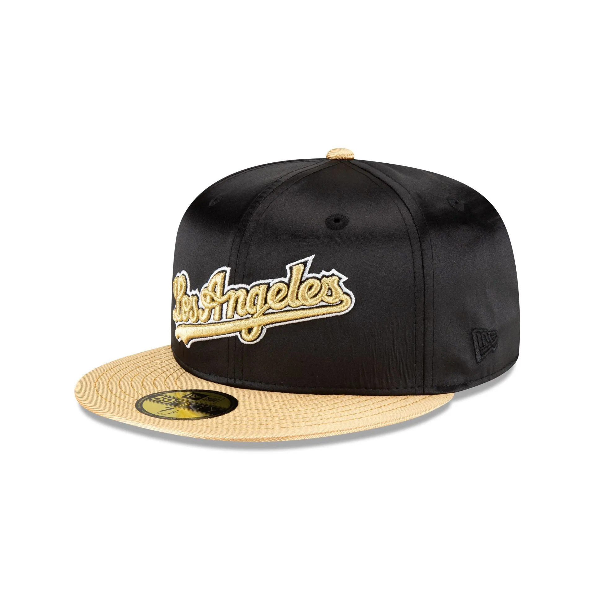 Los Angeles Dodgers Metallic Gold 59FIFTY Fitted Hat sold by New Era product image thumbnail 3