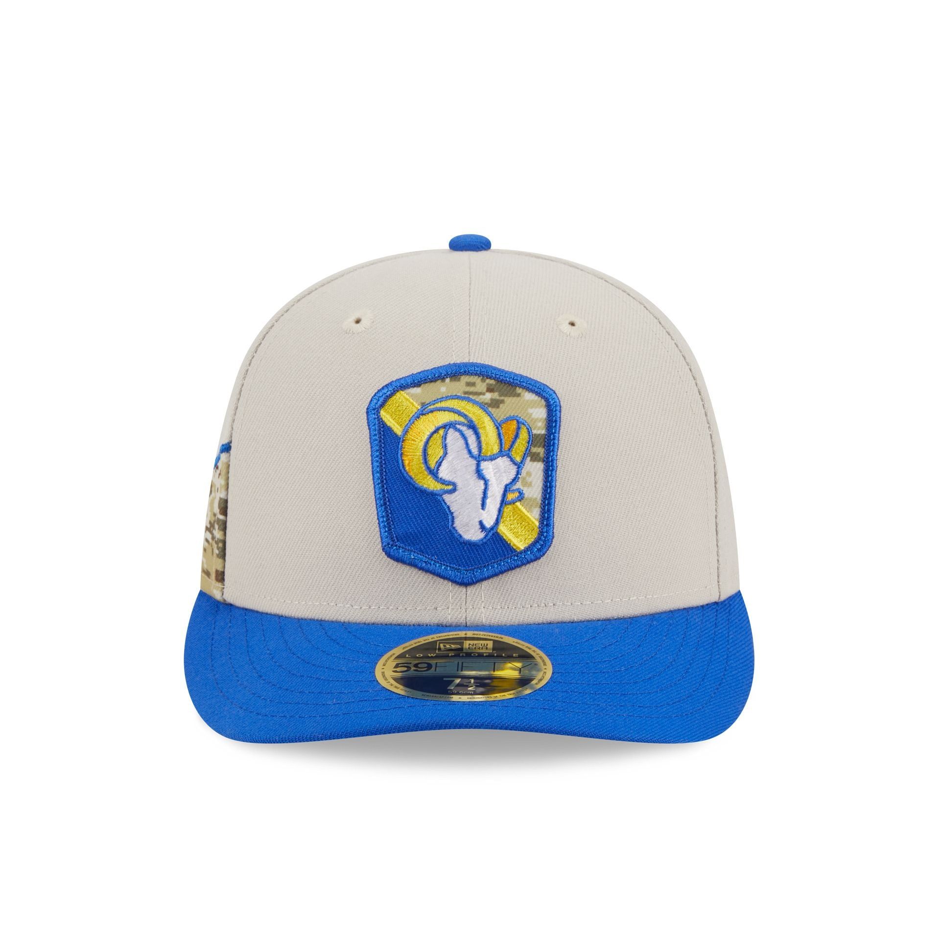 Los Angeles Rams 2023 Salute to Service Low Profile 59FIFTY Fitted Hat sold by New Era product image thumbnail 2