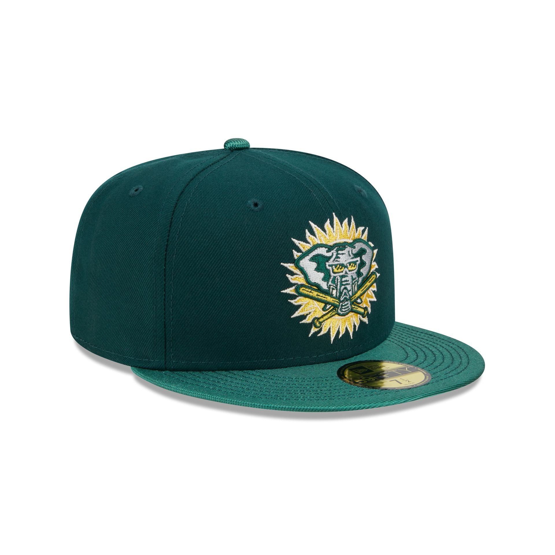 Oakland Athletics Team Shimmer 59FIFTY Fitted Hat sold by New Era product image thumbnail 3
