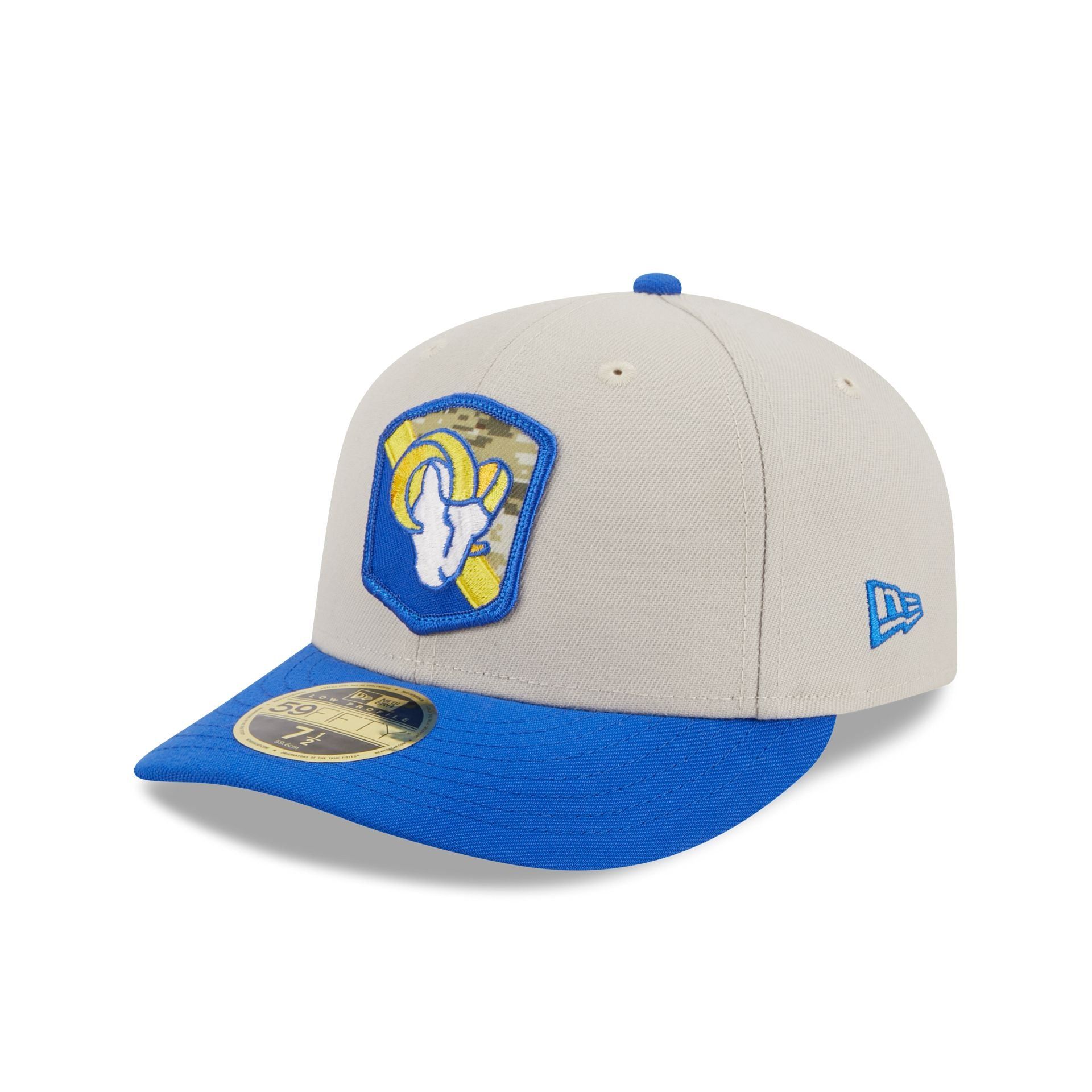 Los Angeles Rams 2023 Salute to Service Low Profile 59FIFTY Fitted Hat sold by New Era product image thumbnail 3