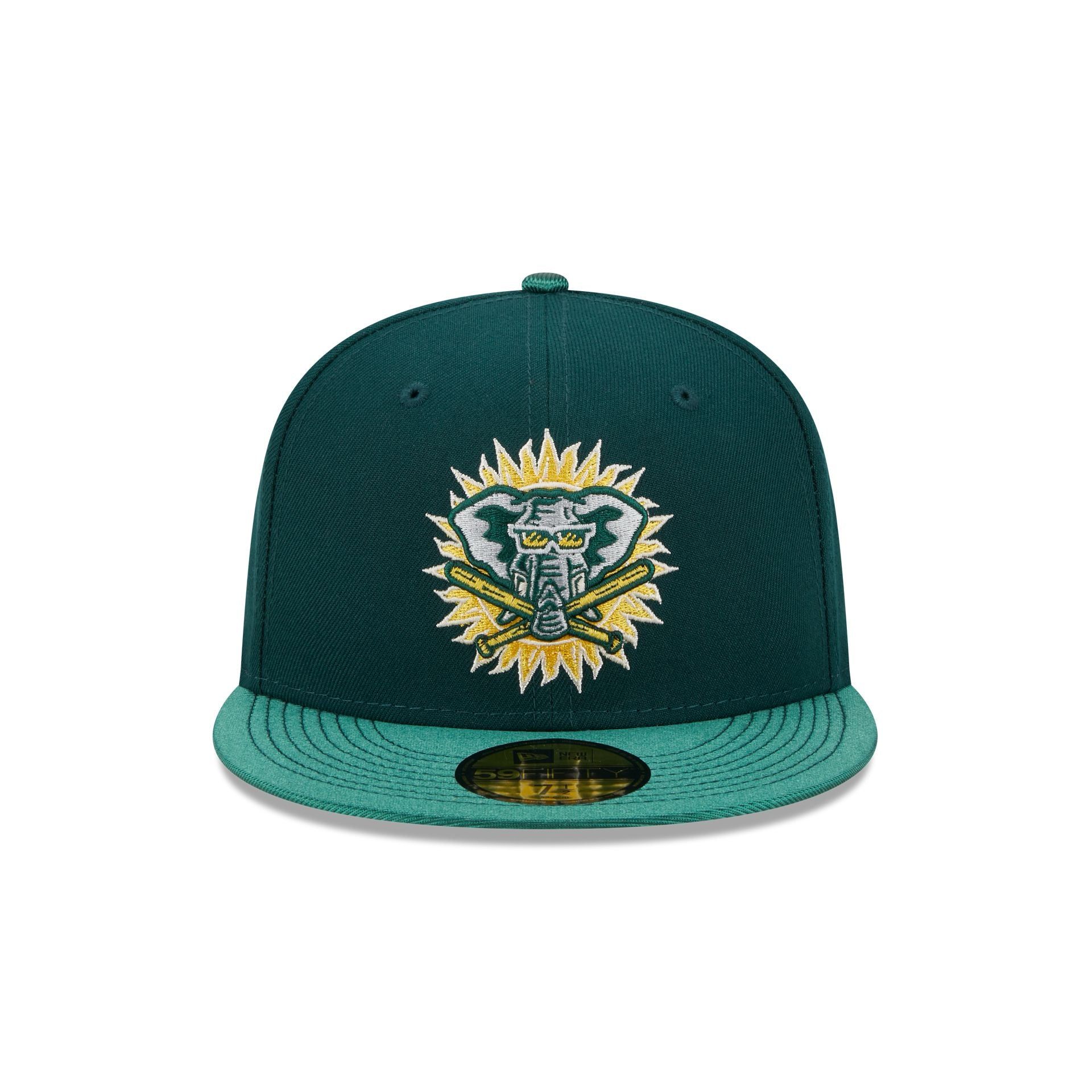 Oakland Athletics Team Shimmer 59FIFTY Fitted Hat sold by New Era product image thumbnail 2