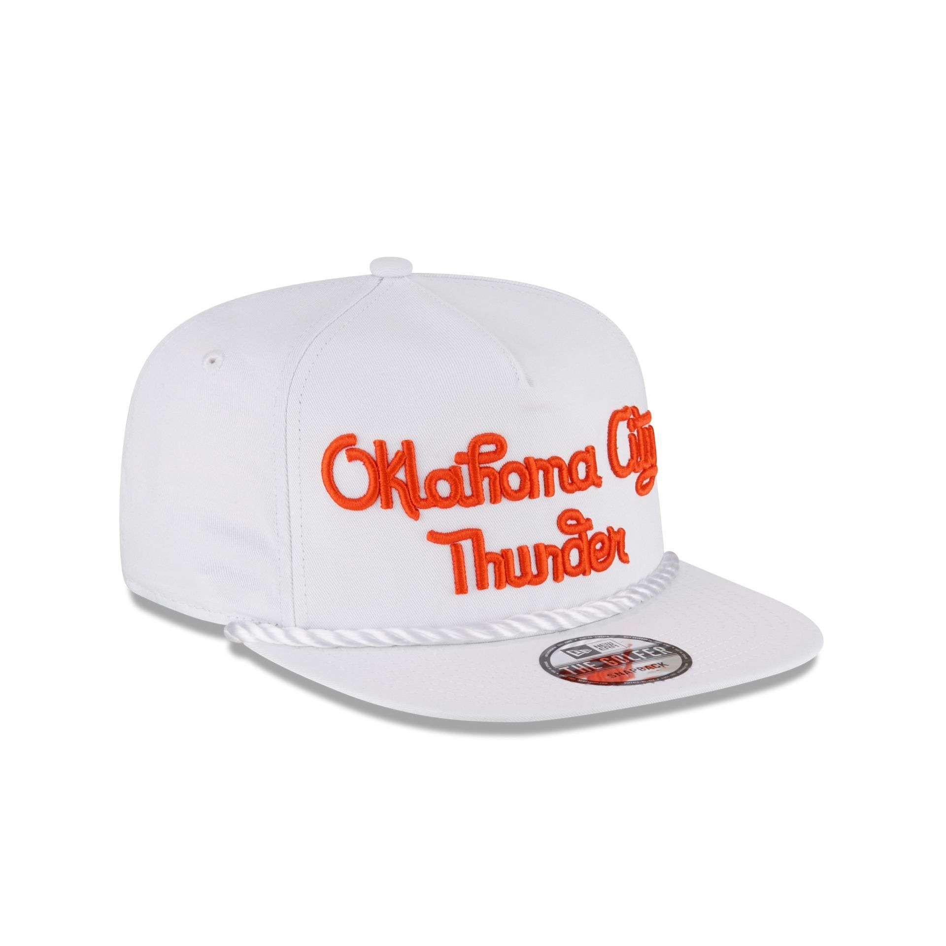 Oklahoma City Thunder Script Golfer Hat sold by New Era product image thumbnail 3