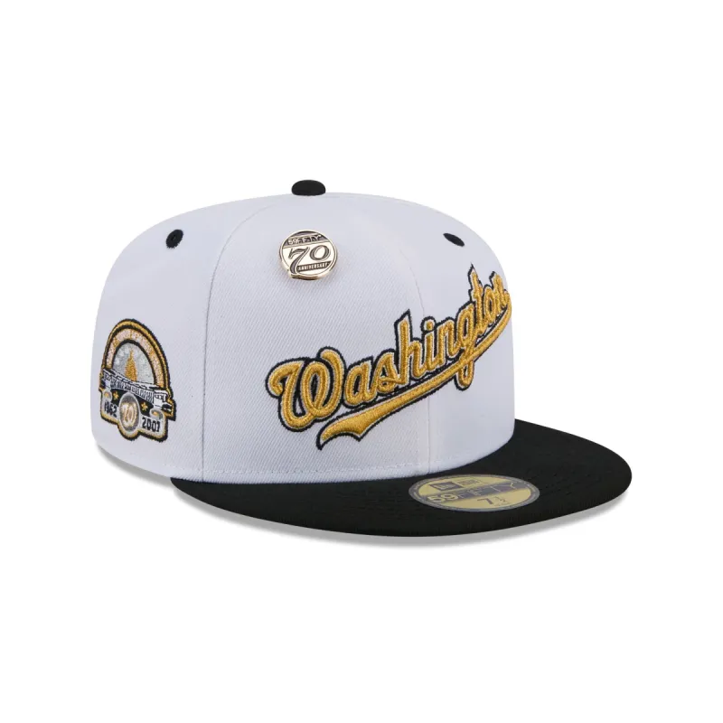 Washington Nationals 70th Anniversary 59FIFTY Fitted Hat sold by New Era