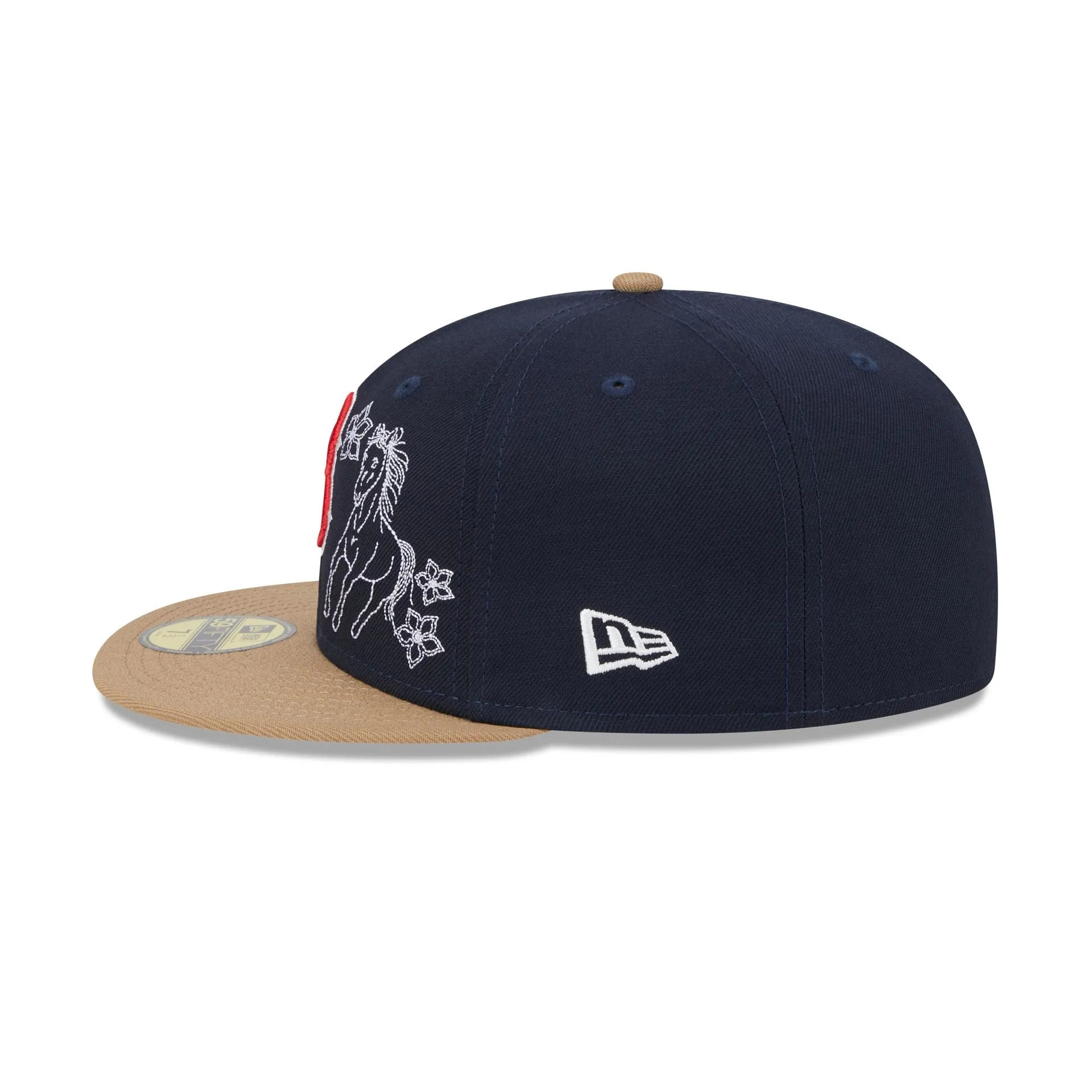 Boston Red Sox Western Khaki 59FIFTY Fitted Hat sold by New Era product image thumbnail 5