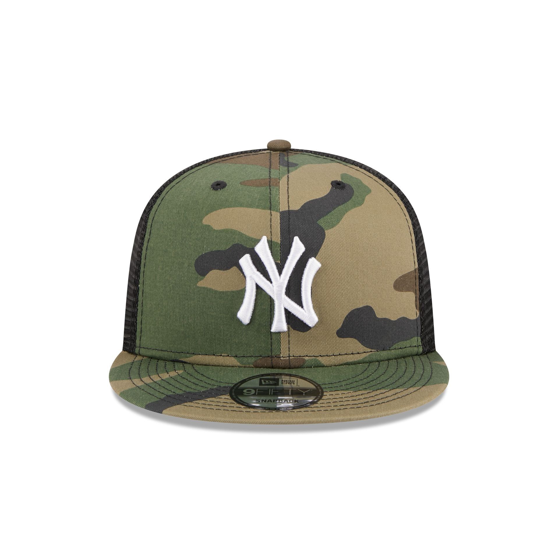 New York Yankees Camo 9FIFTY Trucker Snapback Hat sold by New Era product image thumbnail 2