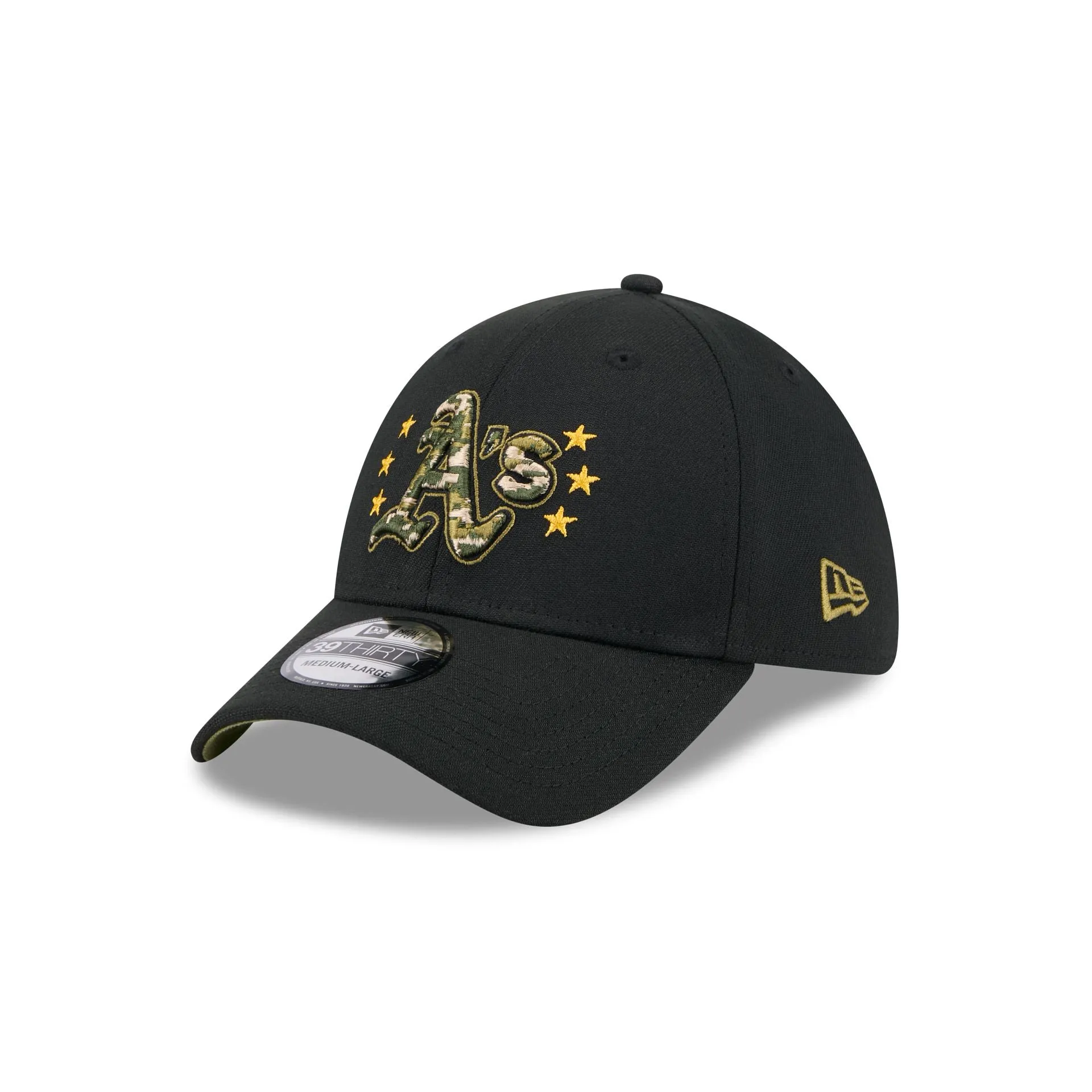 Oakland Athletics Armed Forces Day 2024 39THIRTY Stretch Fit Hat sold by New Era product image thumbnail 3