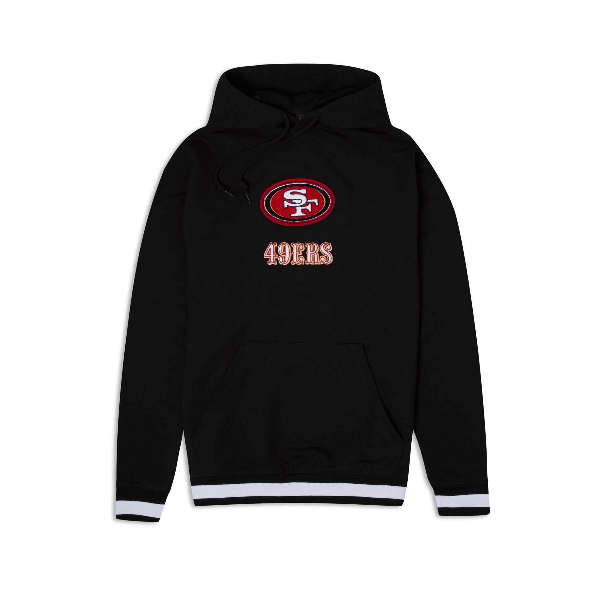 San Francisco 49ers Logo Select Black Hoodie sold by New Era