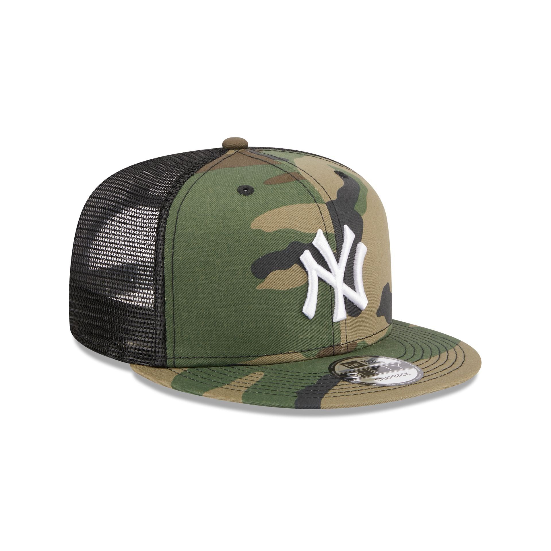 New York Yankees Camo 9FIFTY Trucker Snapback Hat sold by New Era product image thumbnail 3