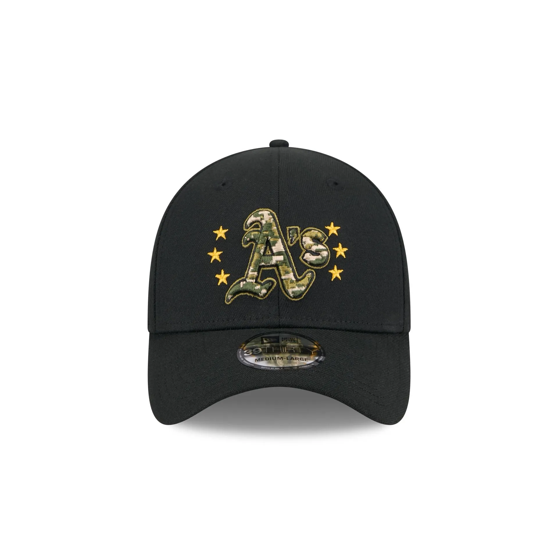 Oakland Athletics Armed Forces Day 2024 39THIRTY Stretch Fit Hat sold by New Era product image thumbnail 2