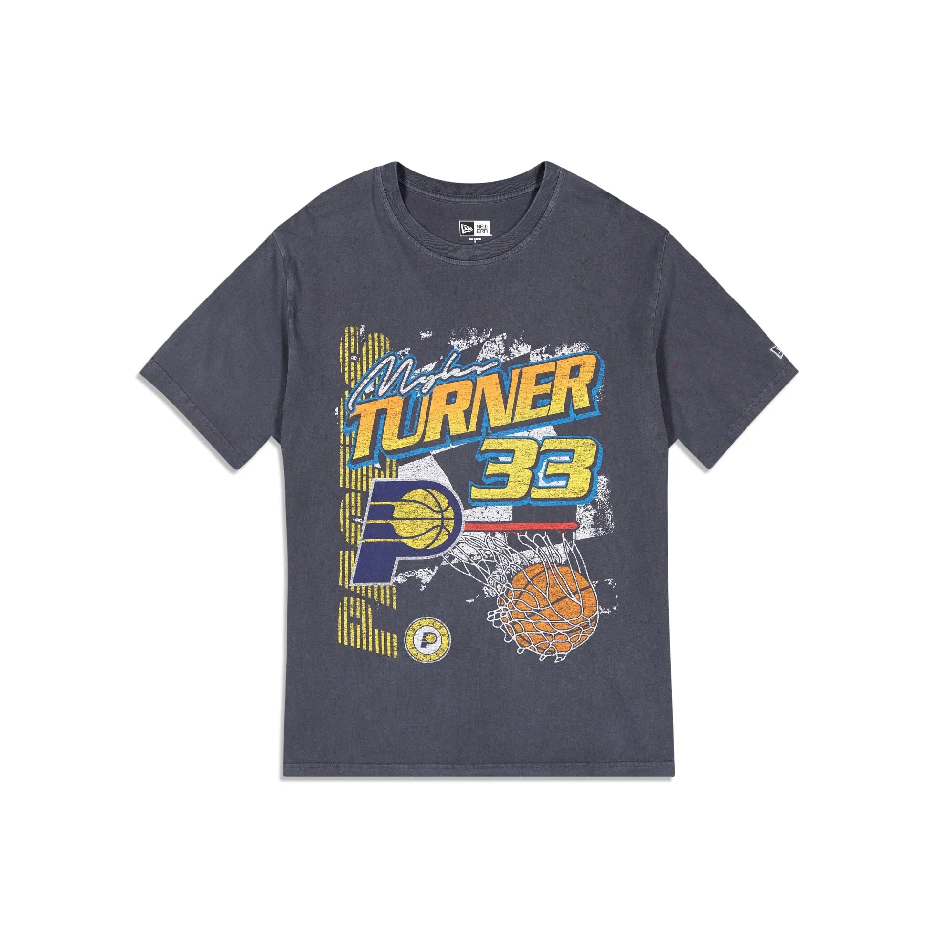 Indiana Pacers 2024 Rally Drive Myles Turner T-Shirt sold by New Era product image thumbnail 2